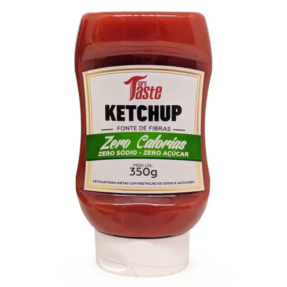Ketchup Original Zero 350g Mrs Taste no Empório Rosa