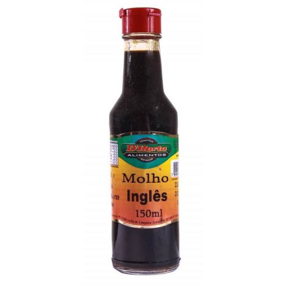Molho Inglês 150ml D'Horta Molho Inglês 150ml D'Horta