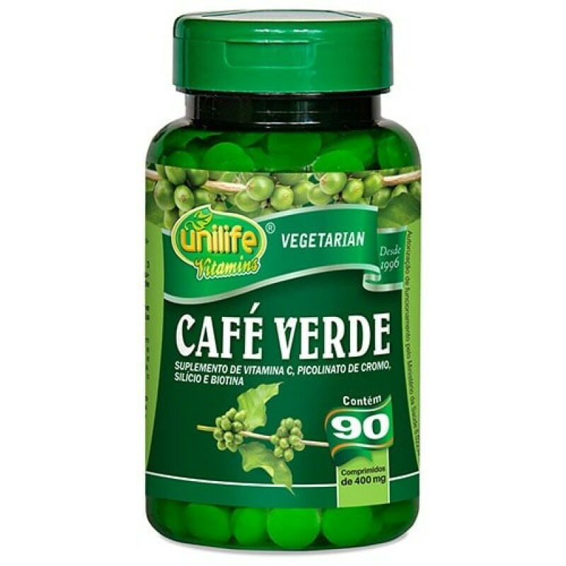Cápsulas de Café Verde 90 de 400mg Unilife