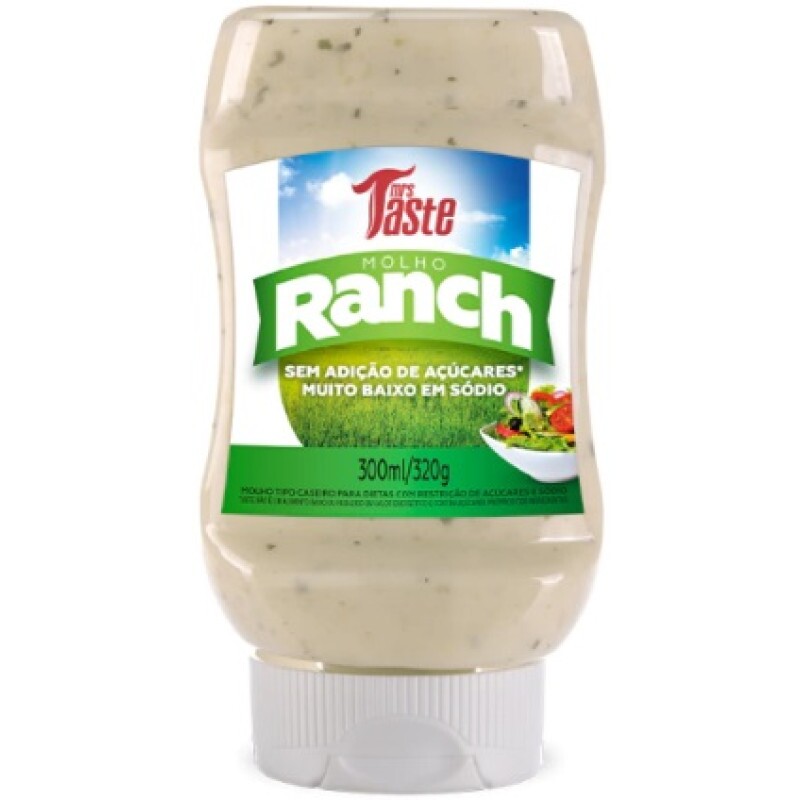 Molho Ranch Zero Açúcar Mrs Taste | Sabor Cremoso