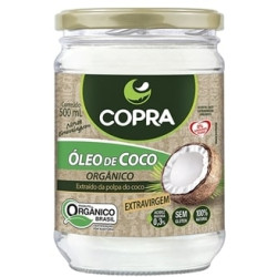 Óleo de Coco Extravirgem Orgânico 500ml Copra