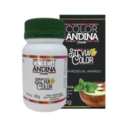 Adoçante Stevia 40g Color Andina