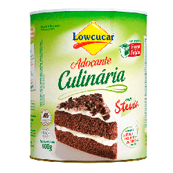 Adoçante Culinário 400g Lowçucar