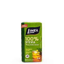 Adoçante Líquido Stevia 100% 25ml Linea