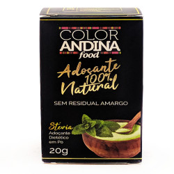 Adoçante Stévia 20g Color Andina (Sem Gosto Residual Amargo)