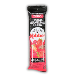 Barra de Cereal sabor Frutas Vermelhas Zero 18g Kobber
