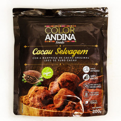 Cacau Selvagem em Pó 200g Color Andina