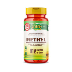 Cápsulas Methyl Vitamina B12 60 de 350mg Unilfe