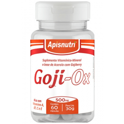 Cápsulas de Gojiberry Goji-Ox 60 de 500mg Apisnutri