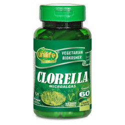 Cápsulas de Clorella 60 de 500mg Unilife