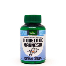 Cápsulas de Cloreto de Magnésio 60 de 500mg Vitalab