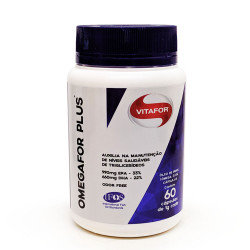 Cápsulas de Omegafor Plus 60 de 1g Vitafor