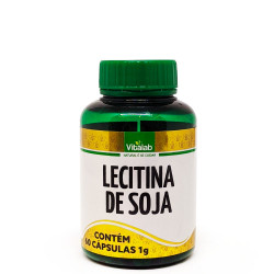 Cápsulas de Lecitina de Soja 60 de 1g da Vitalab
