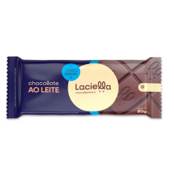 Chocolate ao Leite Zero 80g Laciella
