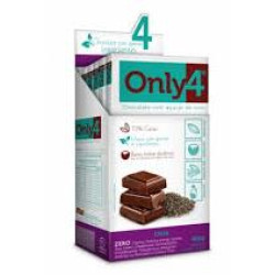 Chocolate com Chia 70% Display 480g Only4