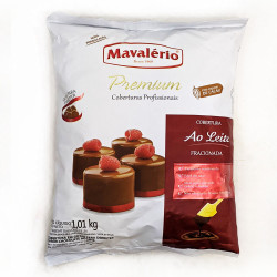 Cobertura Gotas Chocolate ao Leite 1,01Kg Mavalério