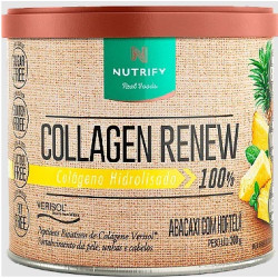 Collagen Renew Colágeno Hidrolisado Abacaxi com Hortelã 300g Nutrify