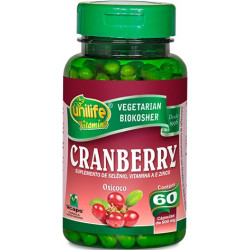 Cápsulas Cranberry 60 de 500mg da Unilife