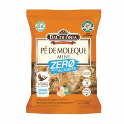 Pé de Moleque Zero Açúcar 100g Da Colônia