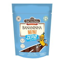 Bananinha Mini Zero Açúcar 100g DaColônia