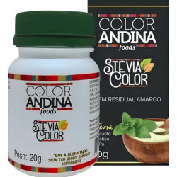 Adoçante com Stévia 20g Color Andina 