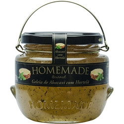 Geleia Gourmet Abacaxi com Hortelã 320g Homemade