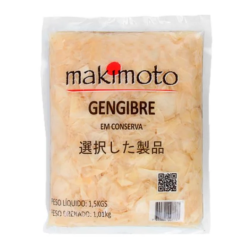 Gengibre Fatiado e Temperado em Conserva 1,01kg Makimoto
