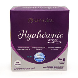 Hyaluronic com Colágeno Verisol Neutro 30 Sticks de 2,8g Sanavita