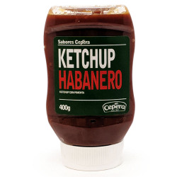 Ketchup com Pimenta Habanero 400g Cepêra