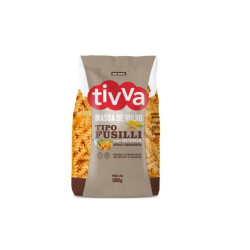 Massa de Milho com Quinoa Tipo Fusilli 500g Tivva