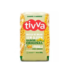 Massa de Milho Tipo Fusilli Original 500g Tivva