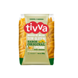 Massa de Milho Tipo Penne Original 500g Tivva