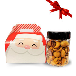 Mini Caixa de Natal - Mix de Castanhas Agridoce