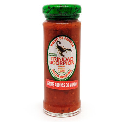 Molho de Pimenta Trindad Scorpion Macerada 100ml Fogo Mineiro