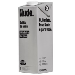 Bebida de Aveia Barista (Cinza) Barista 1L Nude 