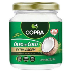 Óleo de Coco Extravirgem 200ml Copra