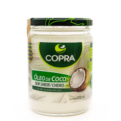 Óleo de Coco Sem Sabor 500ml Copra