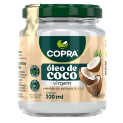 Óleo de Coco Virgem 200ml Copra