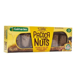 Paçoca Nuts 5 Grãos 95g Guimarães 