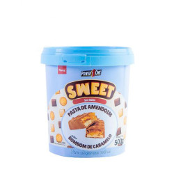 Pasta de Amendoim Sweet Bombom de Caramelo 500g Power1One 