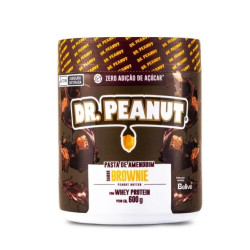 PROMOÇÃO Pasta de Amendoim Brownie 600g Dr Peanut *VALIDADE 06/24