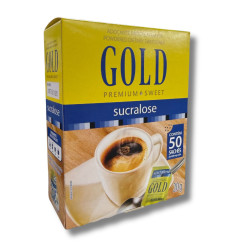 Adoçante Sucralose 50 Sachês 20g Gold