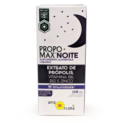 Propomax Noite Extrato de Própolis, Vitamina B6, B12 e Zinco 140ml Apis Flora