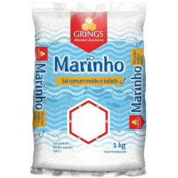 Sal Marinho Iodado 1Kg Grings