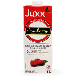 Suco de Cranberry com Morango Zero Açúcar 1L Juxx