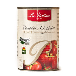 Tomate Pelado Orgânico 400g La Pastina