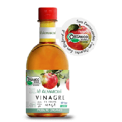 Vinagre de Maçã Orgânico 400ml Almaromi