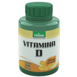 Cápsulas de Vitamina D 60 de 250mg da Vitalab