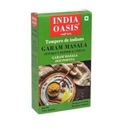 Tempero Indiano Garam Masala Sem Pimenta (Verde) 50g India Oasis