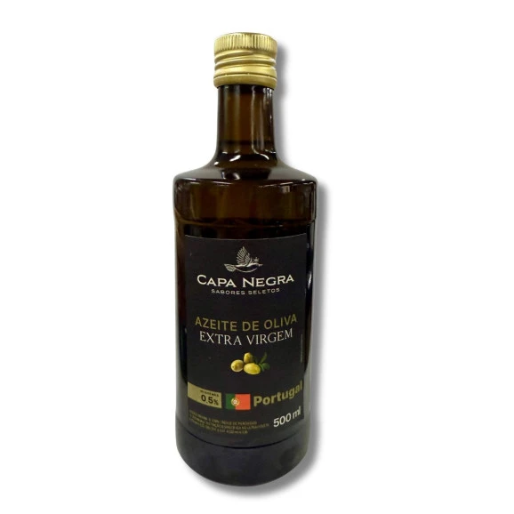 Azeite Português Extra Virgem 500ml Capa Negra